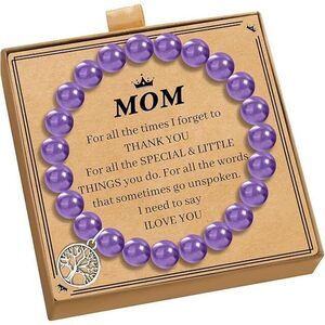Mothers Day Gifts For Mom From Daughter, Mom Bracelet Gifts As Birthday Gifts